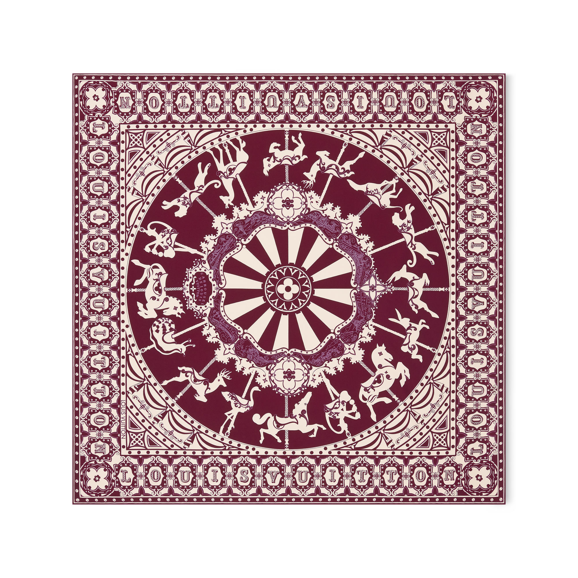 LV Carrousel Square 70 S00 - Women - Accessories | LOUIS VUITTON ®